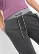 Joggebukse med ribbekanter i kontrastfarge, bonprix