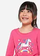 Jerseykjole+leggings med dukkekjole (3-delt sett), bonprix