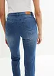 Straight jeans Mid Waist, 2-pack, bonprix