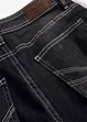 Komfort-capribukse i denim med stretch (2-pack), bonprix