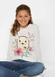 Langermet topp for barn, økologisk bomull (2-pack), bonprix