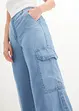 Wide Leg-jeans, High Waist, komfortlinning, bpc bonprix collection