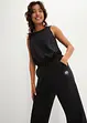 Ultrasoft trenings-jumpsuit av scuba, vide ben, hurtigtørkende, bonprix