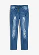 Boyfriend jeans Destroyed, med resirkulert polyester, bonprix