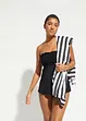 Bandeau tankini med vaflet topp (2-delt sett), bonprix