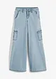 Cargojeans Mid Waist, Wide Leg, bonprix
