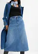 Stretch-jeansskjørt, High Waist, bonprix