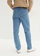 Classic Fit-jeans med linning som er elastisk i sidene, Straight, bonprix