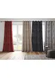 Lystett gardin i jacquard med termofunksjon (1-pack, bonprix