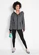 Outdoor-funksjonsjakke med teddyfleece, vanntett, bonprix