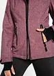 Outdoor-funksjonsjakke med teddyfleece, vanntett, bonprix