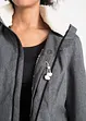 Outdoor-funksjonsjakke med teddyfleece, vanntett, bonprix