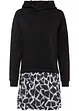 Sweatkjole i 2-i-1-stil, bonprix