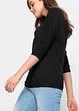 Oversized topp av viskosemiks, bonprix