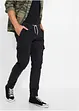 Slim Fit pull on-bukse med stretch og cargolommer, Straight, bonprix