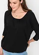 Oversized topp av viskosemiks, bonprix