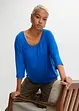 Oversized topp av viskosemiks, bonprix
