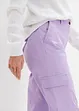 Cargobukse i bomull med stretch, bonprix