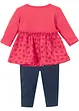 Sweatshirt og leggings til baby (2-delt sett, økologisk bomull), bpc bonprix collection