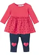 Sweatshirt og leggings til baby (2-delt sett, økologisk bomull), bpc bonprix collection