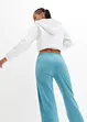 Joggebukse i formstabilt materiale i 100% bomull (2-pack), bonprix