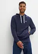 Sweatshirt med hette av ren økologisk bomull, bonprix