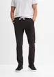 Regular Fit-slip on-bukse med stretch, Straight, bonprix
