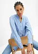 Lang bluse med ermer som kan brettes opp, bonprix