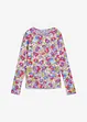 Langermet topp med blomsterprint, bonprix