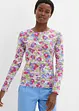Langermet topp med blomsterprint, bonprix