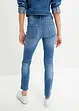 Skinny-jeans med trekantede innfellinger, bonprix