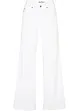 Wide Leg-jeans Mid Waist, Stretch, bonprix