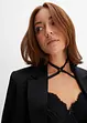 Longline-BH med bøyle og dekorativt choker-element, BODYFLIRT