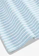 Stripet T-skjorte med raglanermer, rund hals, bonprix