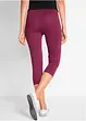 Capri-leggings i smal modell (2-pack), bonprix