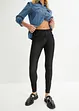 Leggings i denimlook med glidelås, bonprix