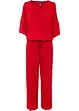 Jumpsuit i lett viskosejersey, bonprix