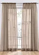 Gardin av lett voile (2-pack), bonprix