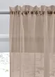 Gardin av lett voile (2-pack), bonprix