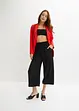 Pull on-culottes med oppbrett, bonprix