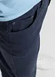 Classic Fit-bukse med stretch i 100% bomull, Straight, bonprix