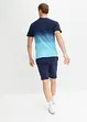 T-Shirt og sweat-bermuda  (2-delt sett), Regular Fit, bonprix