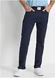 Classic Fit-bukse med stretch i 100% bomull, Straight, bonprix