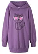 Oversized sweatkjole i økologisk bomull til barn, bonprix