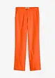 High Waist-bukse i lin-/viskosemiks, bonprix
