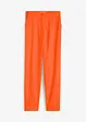 High Waist-bukse i lin-viskosemiks med kortere benlengde, bonprix