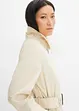 Mellomlang kåpe i trenchcoat-look med avtagbar hette, bonprix