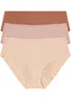 Feel Comfort sømløs panty (3-pack), bonprix