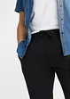 Regular Fit-pull on-bukse i musselin, Tapered, bonprix