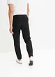 Regular Fit-pull on-bukse i musselin, Tapered, bonprix